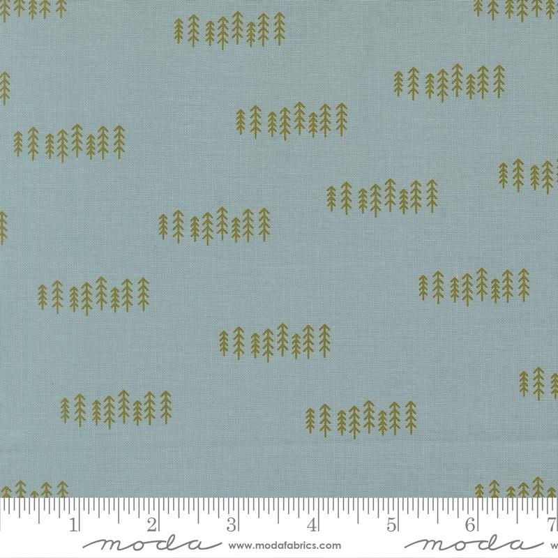 Chilly The Forest Storm - Quilt Fabric