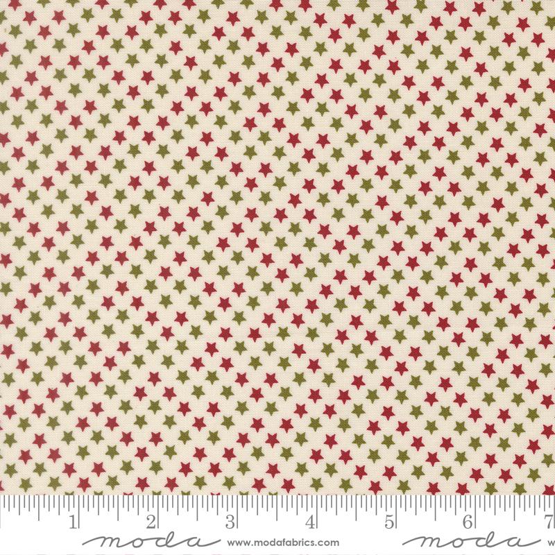 Chilly Star Bright Vanilla - Quilt Fabric