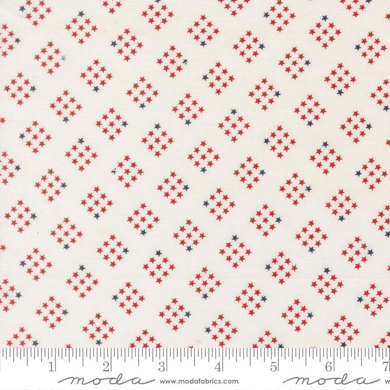 Independence Day Stars Vanilla - Patriotic Quilt Fabric