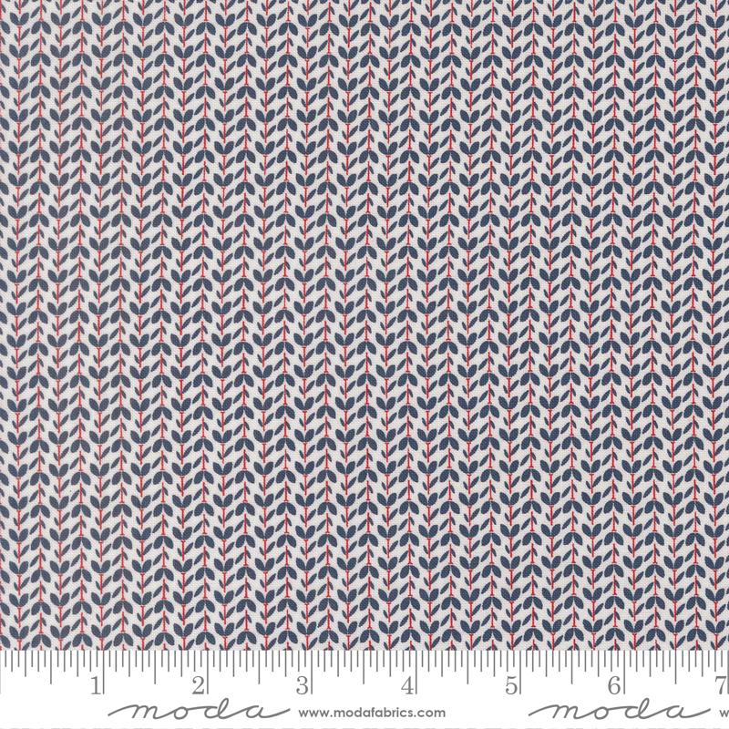 Independence Day Stripes Vanilla - Patriotic Quilt Fabric