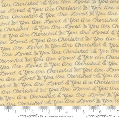 Effies Woods Goldenrod - Childrens Woodland Words - Fabric