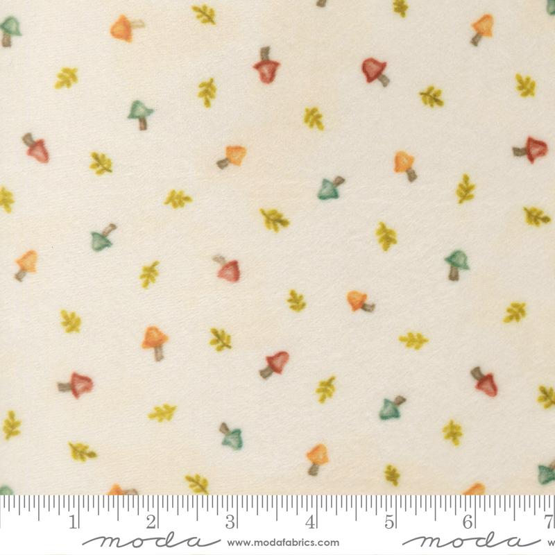 Effies Woods Cuddle Mushroom Cloud - Quilt Fabric