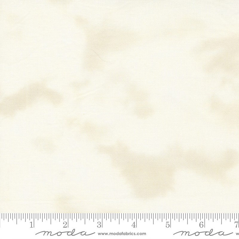Happiness Blooms White Washed - Watercolor Solids - Fabric