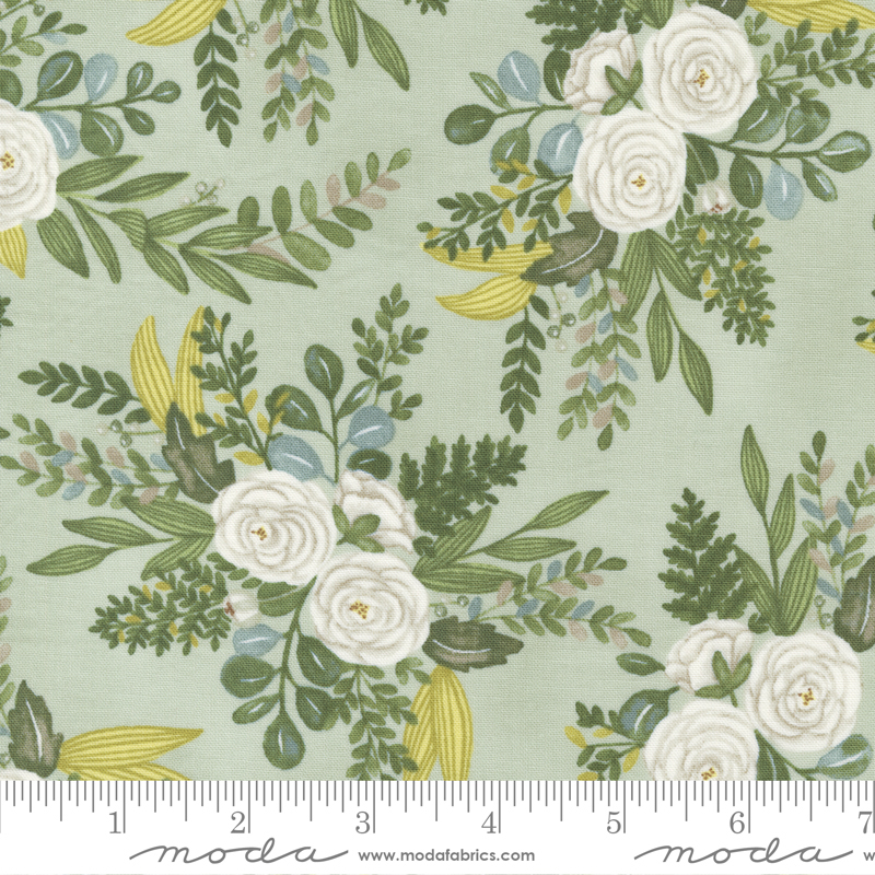 Happiness Blooms Fern - All Over - Quilt Fabric