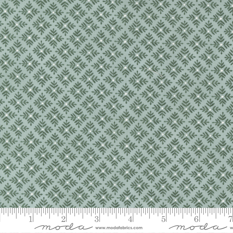 Happiness Blooms Eucalyptus - Fern Flowers - Quilt Fabric