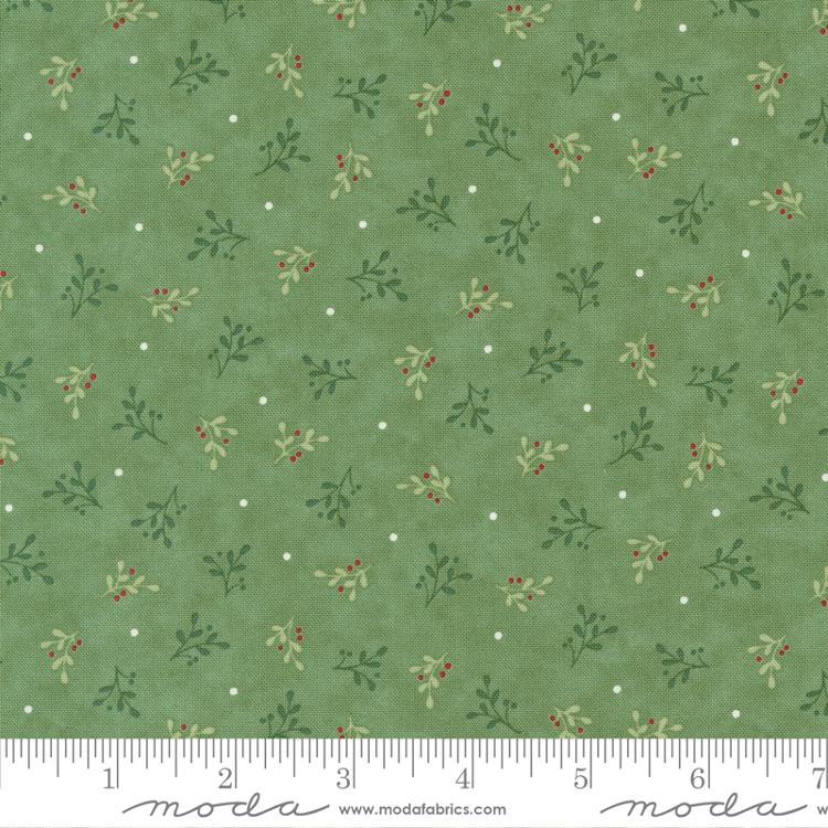 Holidays At Home Eucalyptus - Quilt Fabric