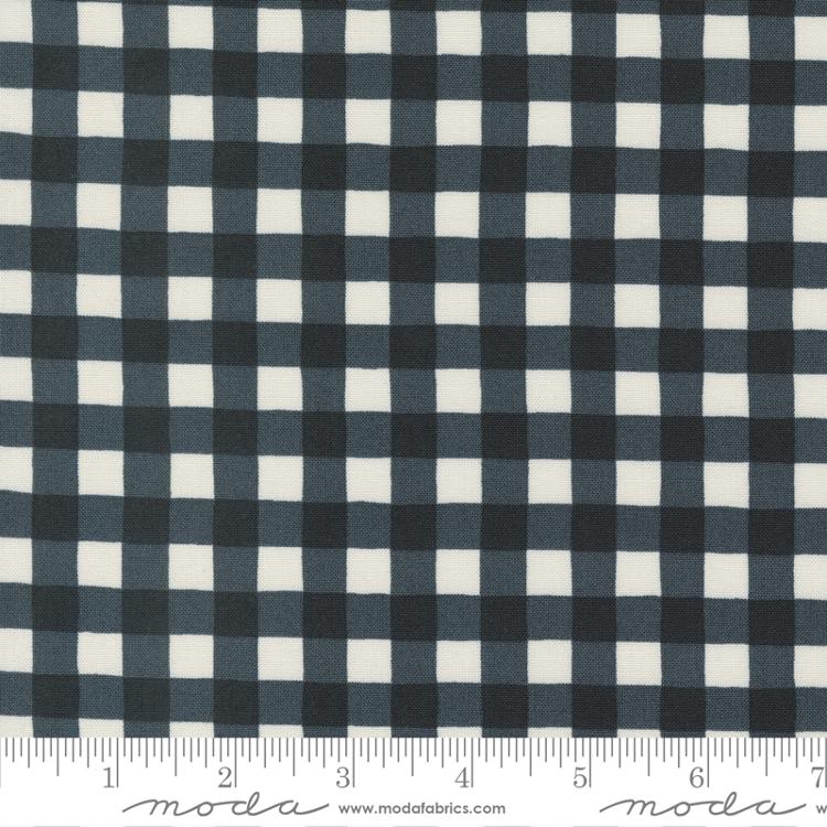 Holidays At Home Charcoal Black - Quilt Fabric