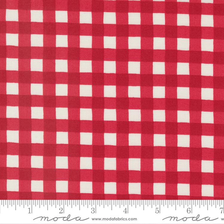 Holidays At Home Berry Red - Quilt Fabric