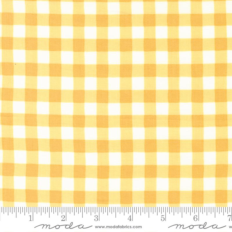 Garden Gingham Checks and Plaids - Honey - Quilt Fabric