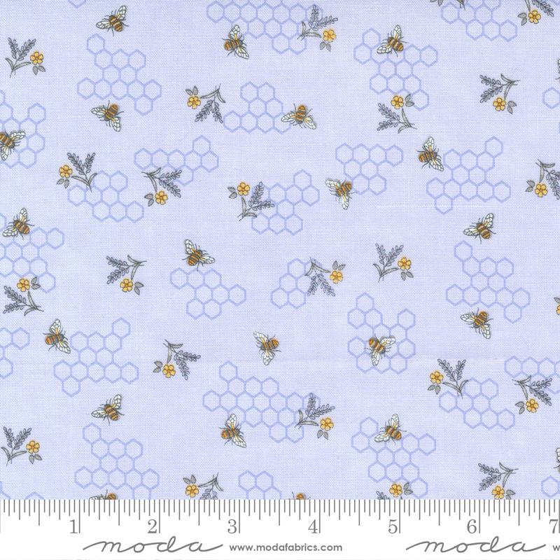 Bees and Lavender Blenders - Soft Lavender - Quilt Fabric
