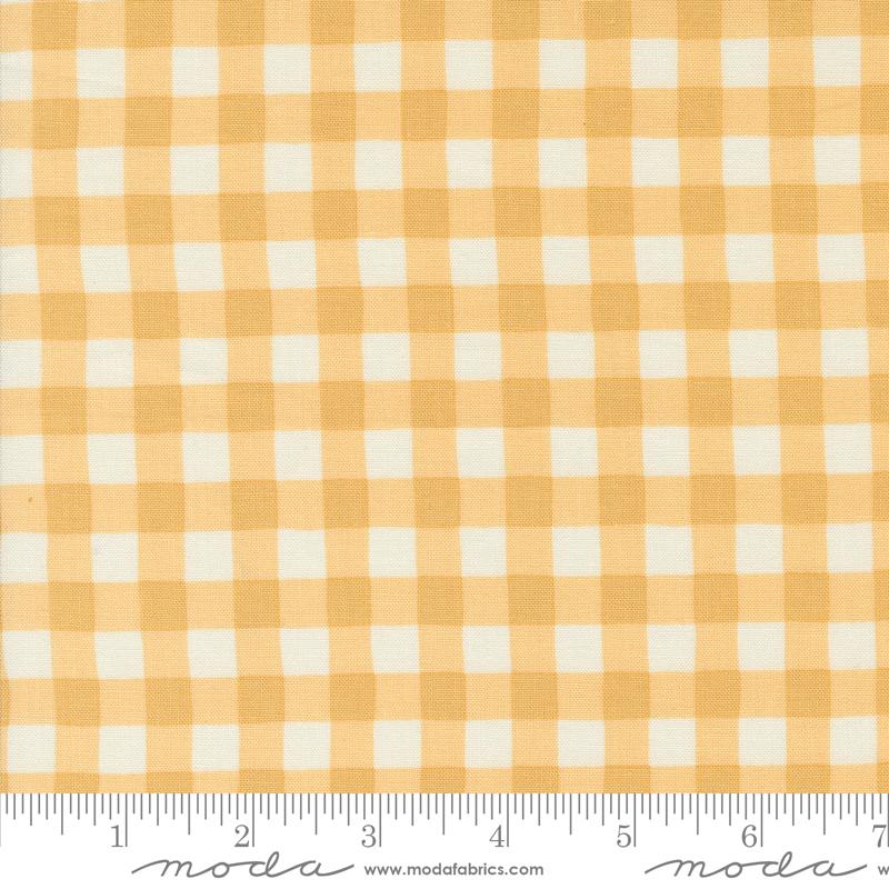 Willows Farm Gingham - Sunshine - Quilt Fabric