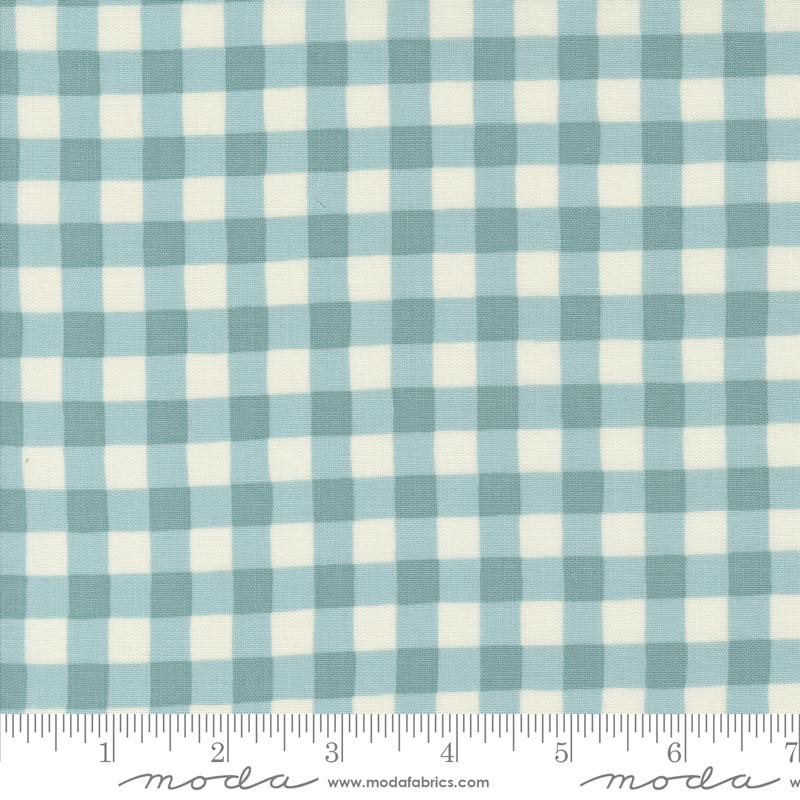 Willows Farm Gingham - Sky - Quilt Fabric