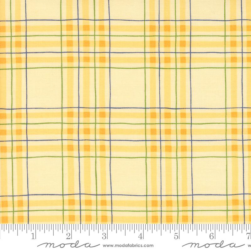 On Lake Time Plaid - Daisy - Quilt Fabric