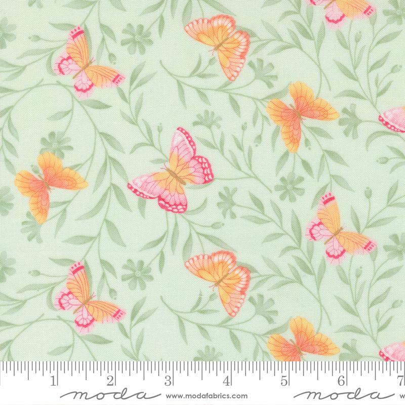 Kindness Butterfly Mist - Quilt Fabric