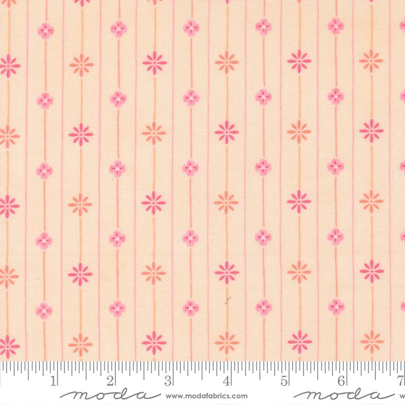 Kindness Stripes Peach - Quilt Fabric