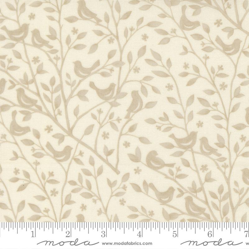 Family Tree Branch Warm White - Quilt Fabric