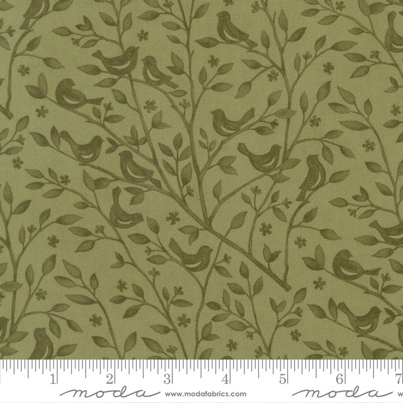 Family Tree Branch Leaf - Quilt Fabric