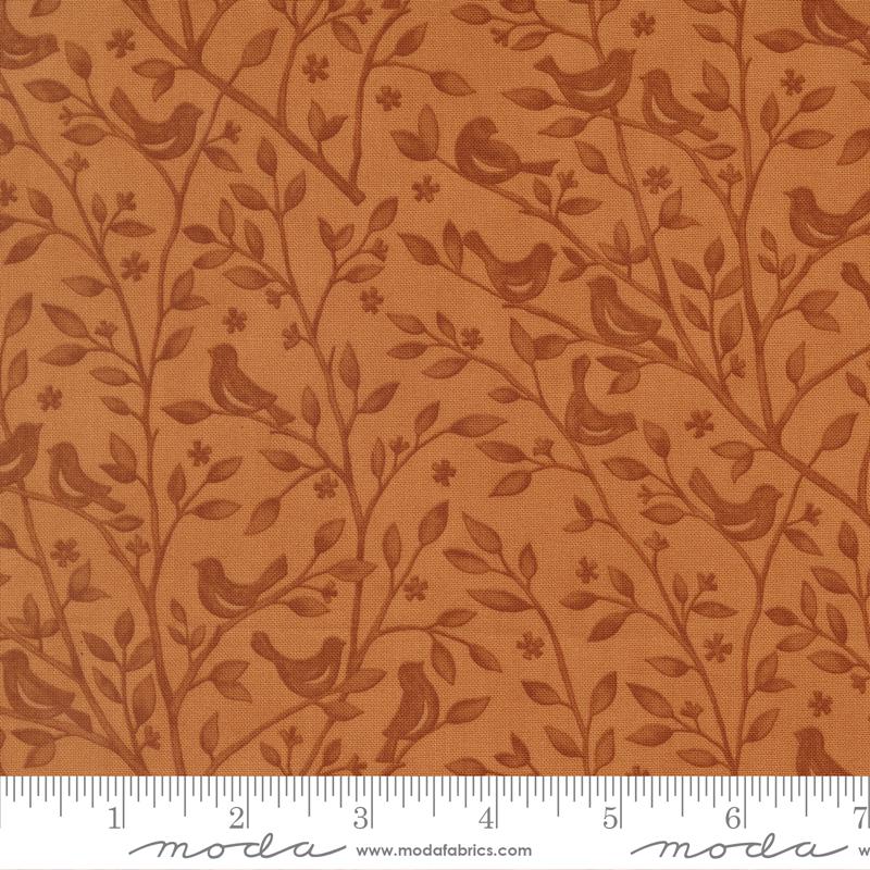 Family Tree Branch Ginger - Quilt Fabric