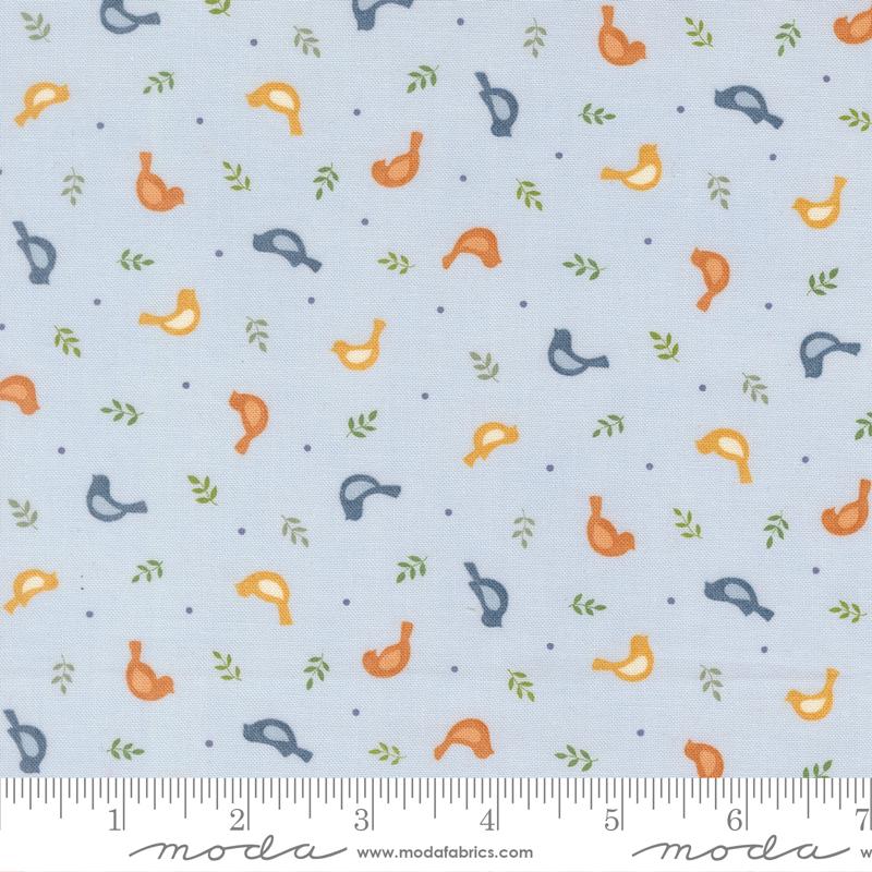 Family Tree Bird Mist - Quilt Fabric
