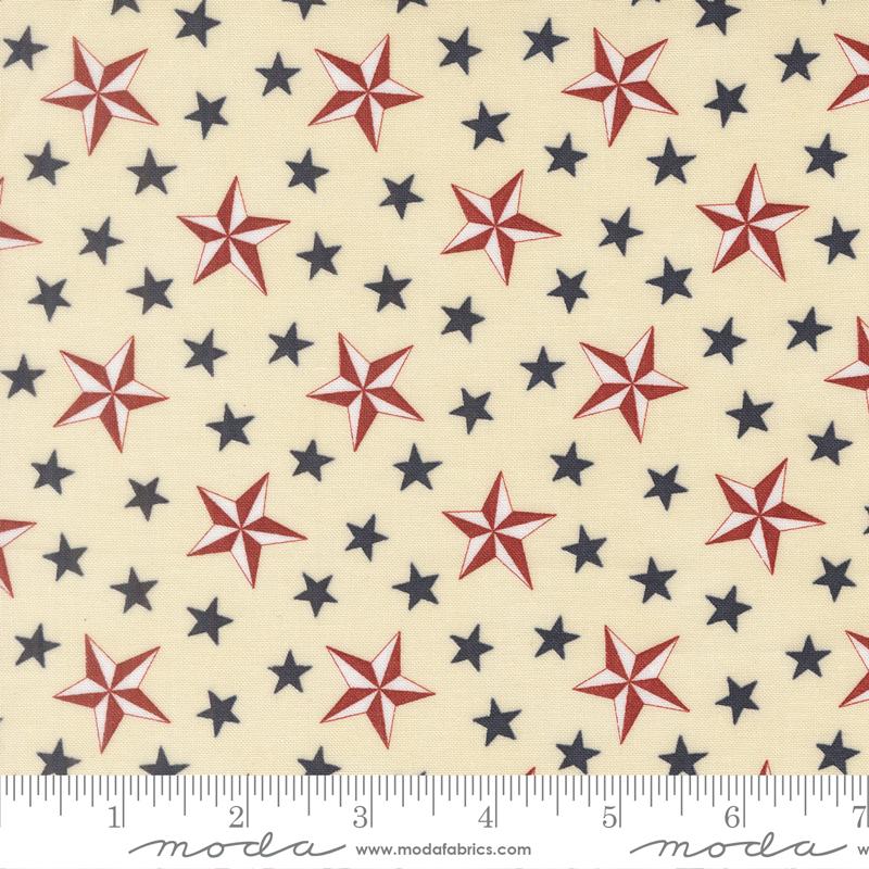 America 250 Years Stars Parchment - Quilt Fabric