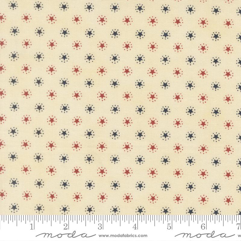 America 250 Years Dots Parchment - Quilt Fabric