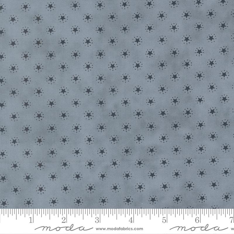 America 250 Years Dots Steel Blue - Quilt Fabric