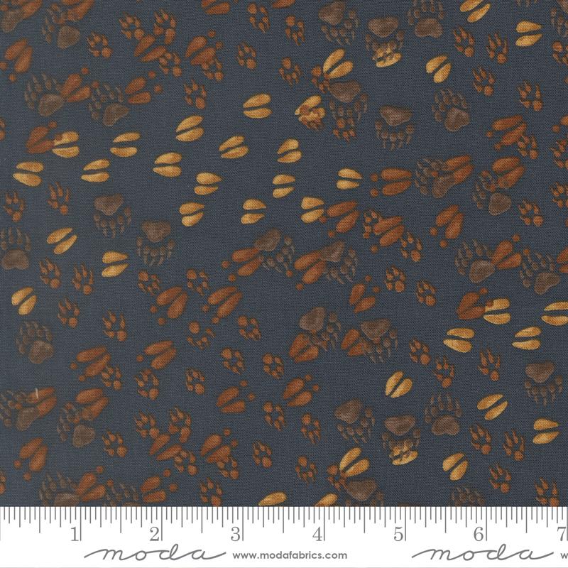 Northwoods Lodge Prints Midnight - Quilt Fabric