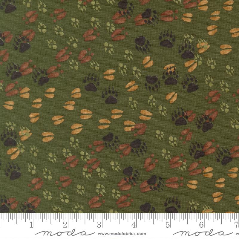 Northwoods Lodge Prints Pine - Quilt Fabric