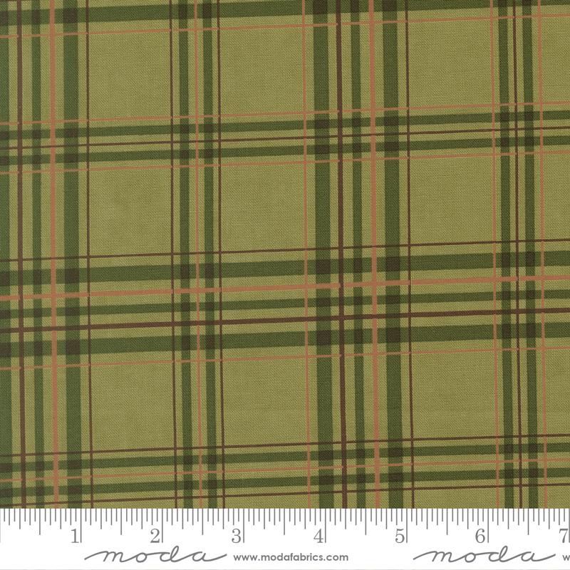 Northwoods Lodge Plaid Meadow - Quilt Fabric