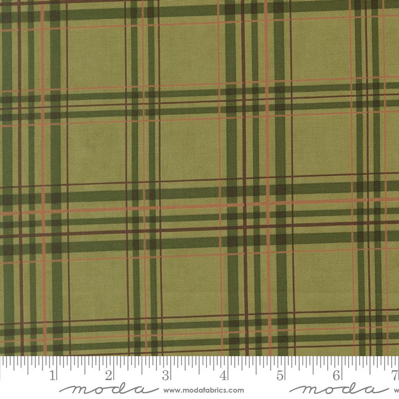 Northwoods Lodge Quilt Plaid Meadow - Quilt Fabric