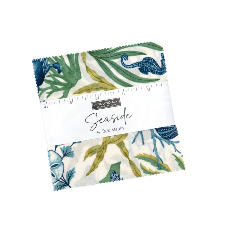 Seaside - Charm Pack, zoomed in. Select this picture to zoom back out.