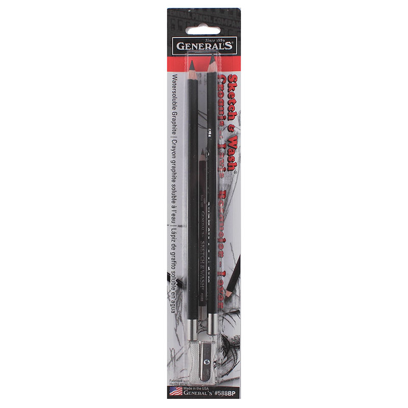 Sketch & Wash Pencils 2 pk