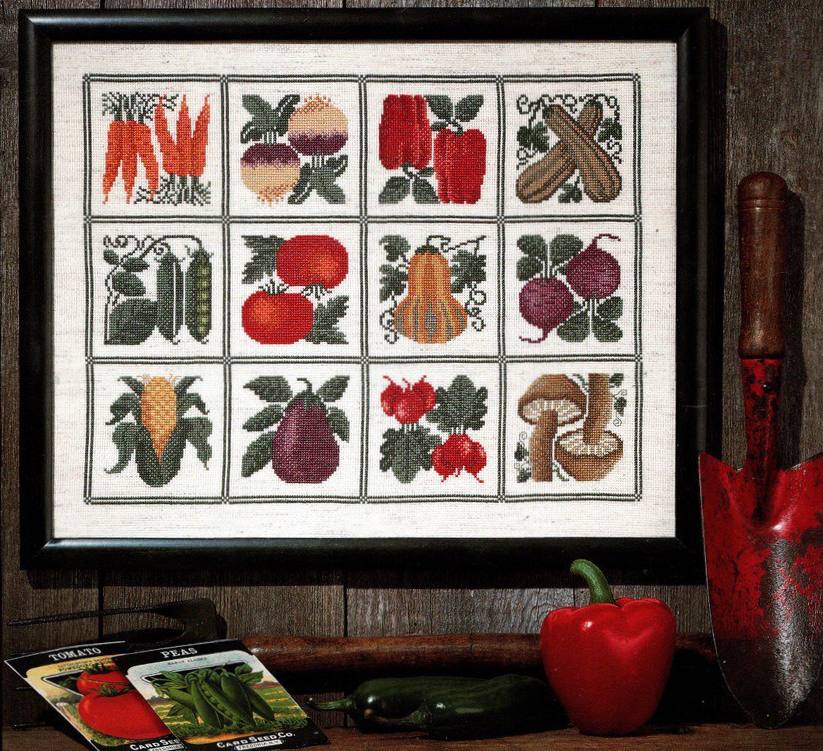 Farmer's Market (Book 39) - Cross Stitch Pattern