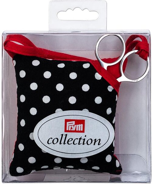 Pin Cushion Dots w/ Scissors