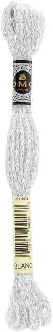 DMC BLANC White Mouline Etoile Embroidery Thread