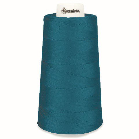 Poly Cotton Cone Thread 3000 yd Tartan Green 545, zoomed in. Select this picture to zoom back out.
