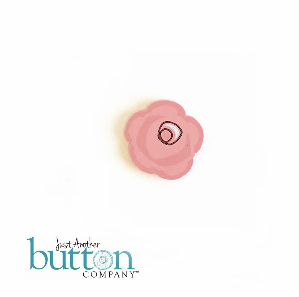 Cottage Rose Button for My Best Friend