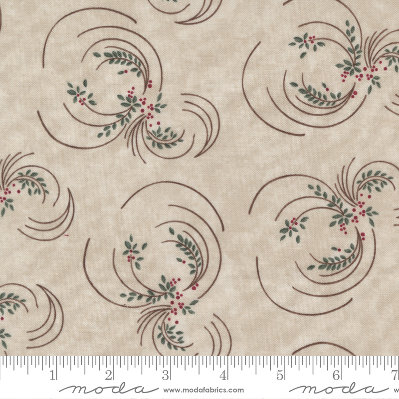 Winter Flurries Birch - Circling Winter - Quilt Fabric