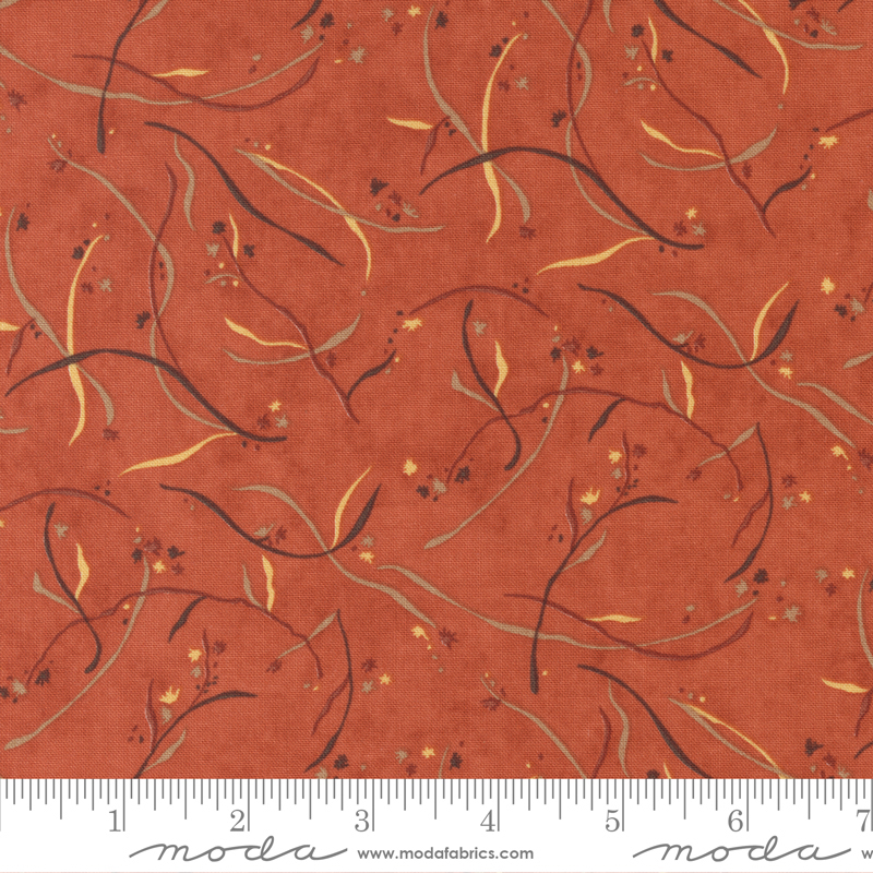 Sunflower Garden Torch - Sunny Stems - Quilt Fabric