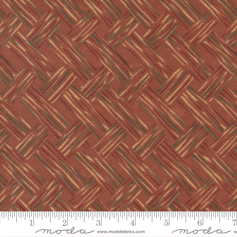 Fall Melody Flannel Torch - Basket Weave - Quilt Fabric