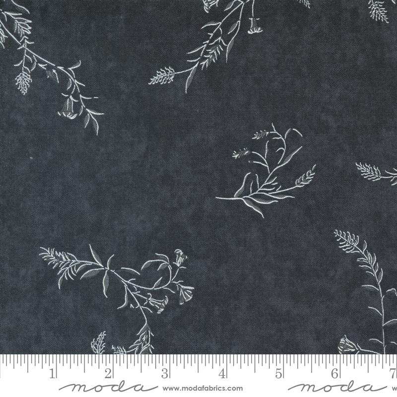 Silhouettes Vines - Midnight - Quilt Fabric