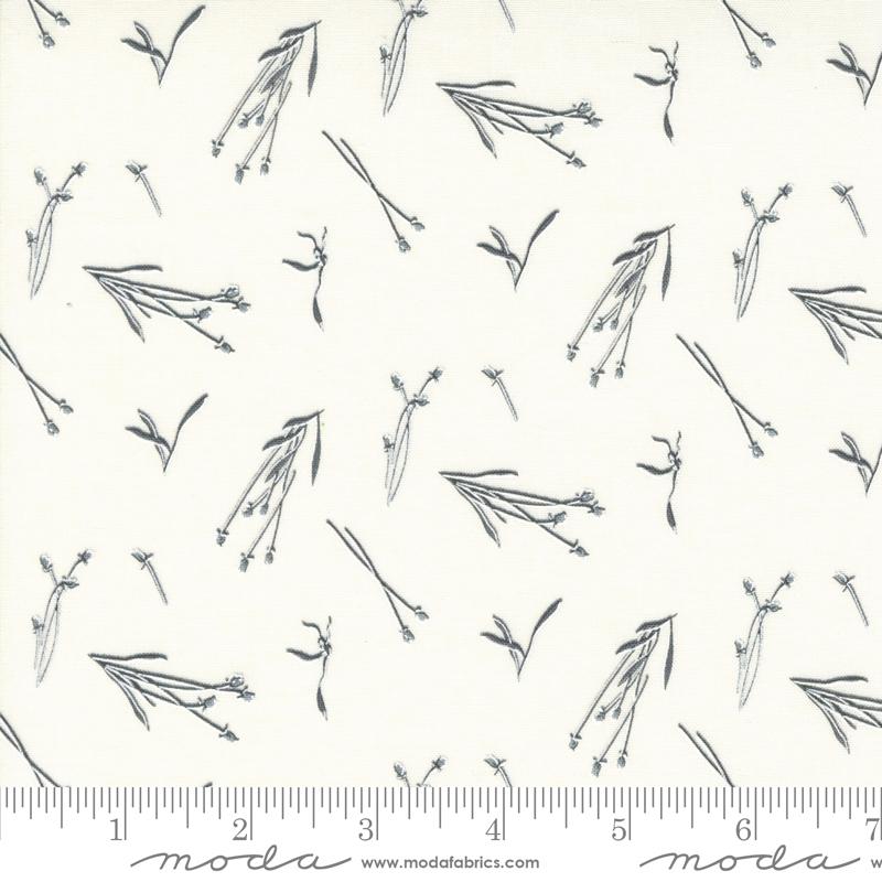 Silhouettes Sedge - Cream - Quilt Fabric