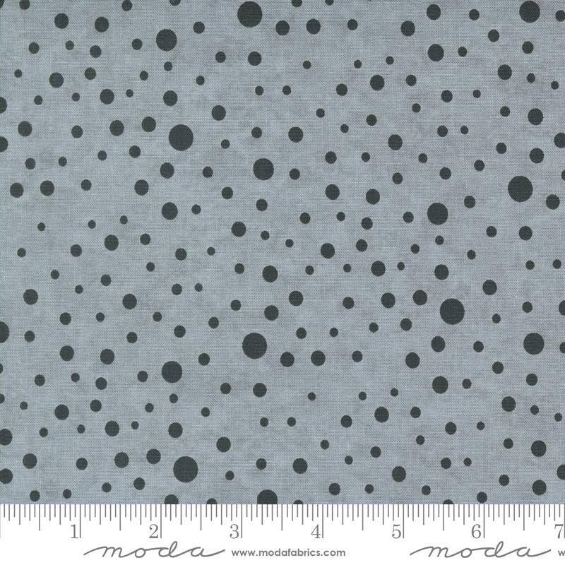 Silhouettes Multi Dots - Shadow - Quilt Fabric