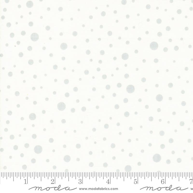 Silhouettes Multi Dots - Cream - Quilt Fabric