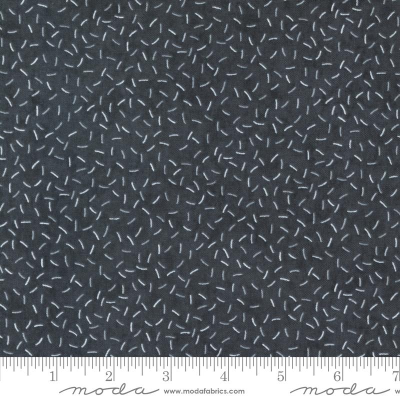 Silhouettes Scatter - Midnight - Quilt Fabric