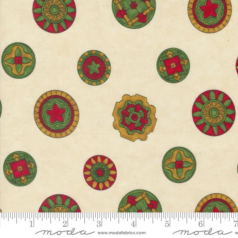 Twelve Days Geometric - Pearl - Quilt Fabric