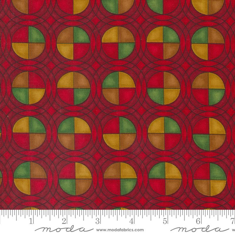 Twelve Days Eclipse - Ruby - Quilt Fabric