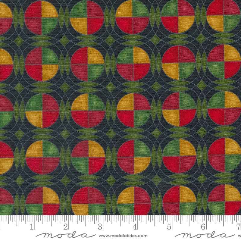 Twelve Days Eclipse - Onyx - Quilt Fabric