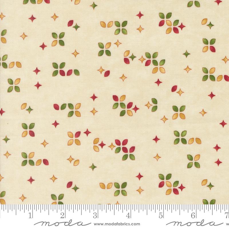 Twelve Days Fleurs - Pearl - Quilt Fabric
