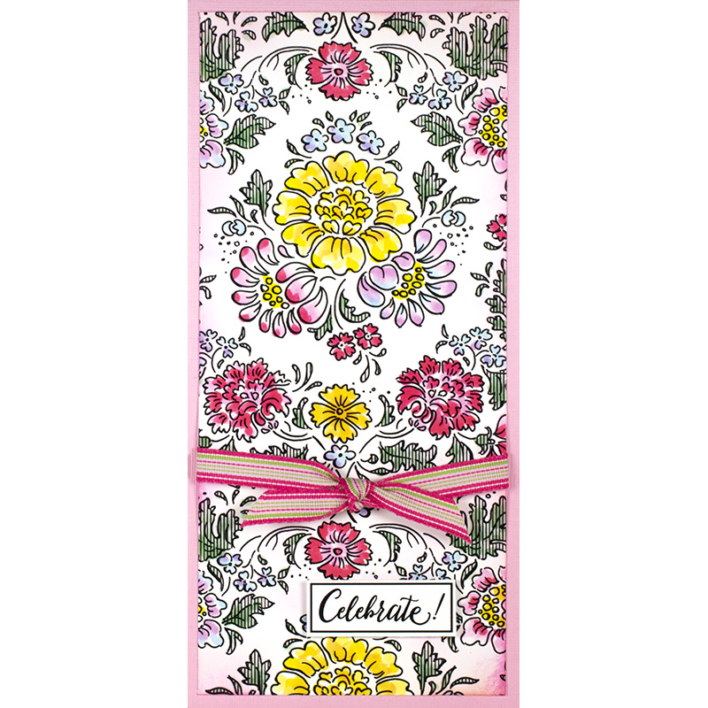 Blooming Tapestry - Cling Stamp